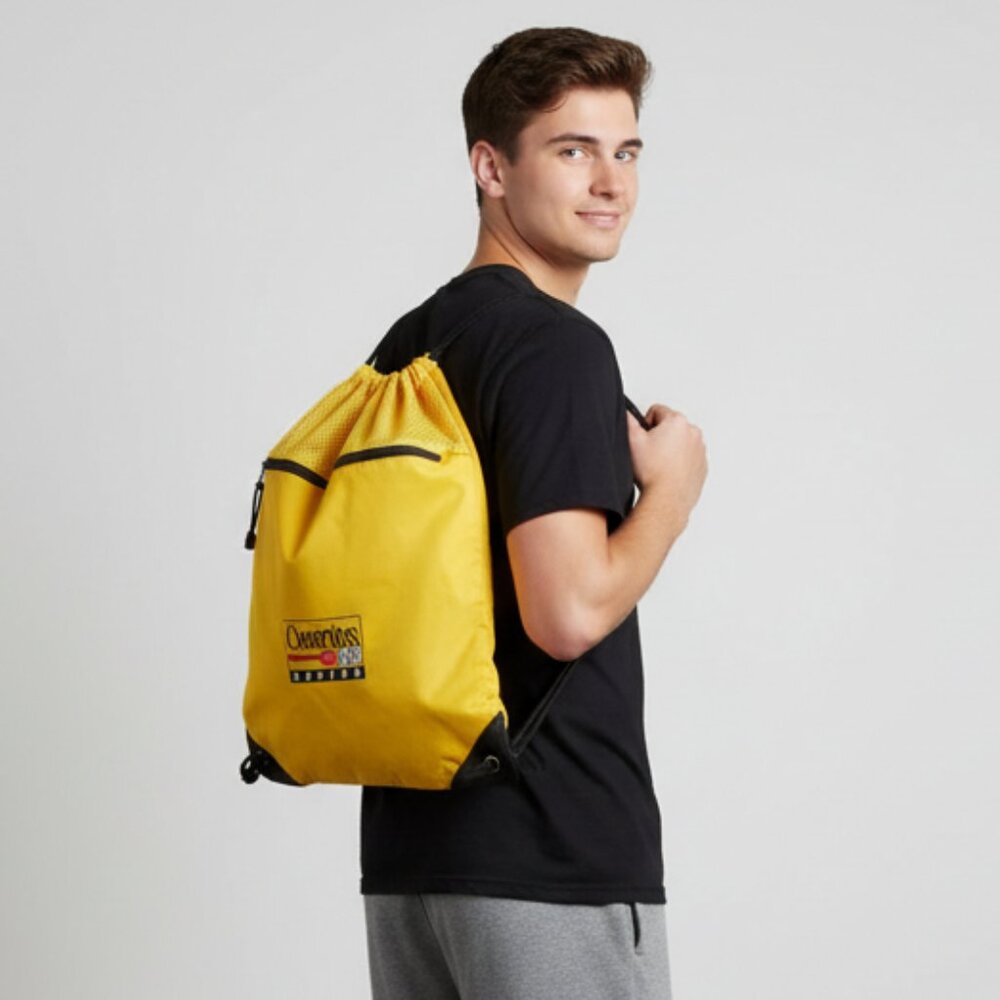 Cheerios Drawstring Racing Bag‎ Vintage Richard Petty Yellow #43